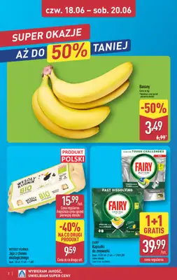 Aldi - gazetka promocyjna Weekend super cen w Aldi! od czwartku 18.06 do soboty 20.06 - strona 2