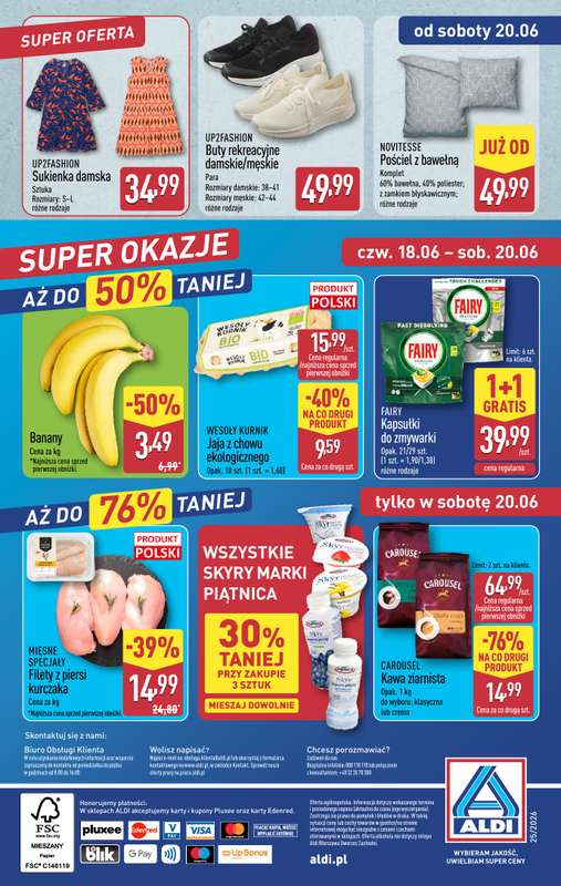 Aldi - gazetka promocyjna Weekend super cen w Aldi! od czwartku 18.06 do soboty 20.06 - strona 16