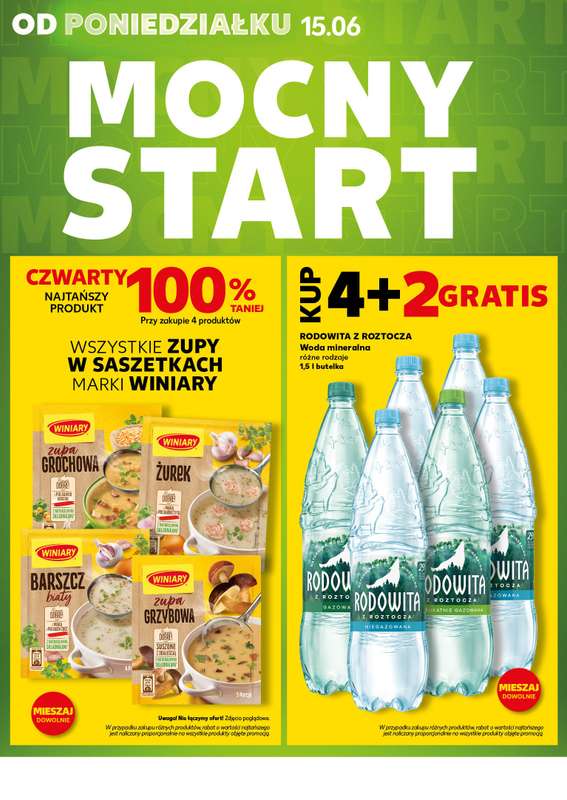 Kaufland - gazetka promocyjna Mocny Start od poniedziałku 15.06 do środy 17.06 - strona 4