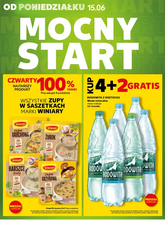 Kaufland - gazetka promocyjna Mocny Start od poniedziałku 15.06 do środy 17.06 - strona 4