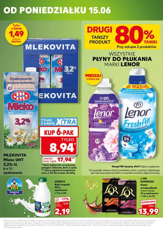 Kaufland - gazetka promocyjna Mocny Start od poniedziałku 15.06 do środy 17.06 - strona 3