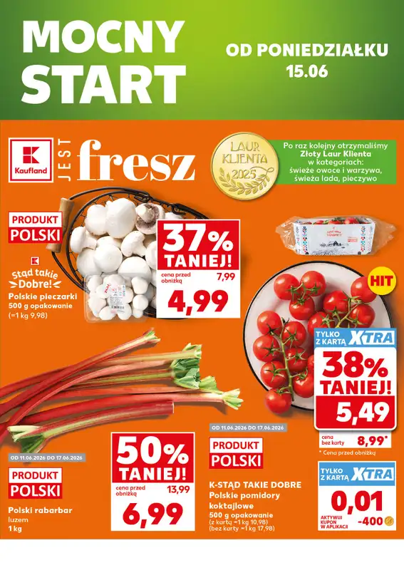 Kaufland - gazetka promocyjna Mocny Start od poniedziałku 15.06 do środy 17.06 - strona 2