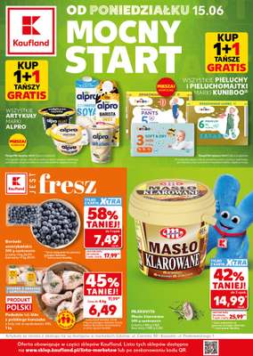 Kaufland - gazetka promocyjna Mocny Start od poniedziałku 15.06 do środy 17.06