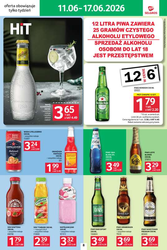 Selgros - gazetka promocyjna Jeszcze więcej super promocji! od czwartku 11.06 do środy 17.06 - strona 8