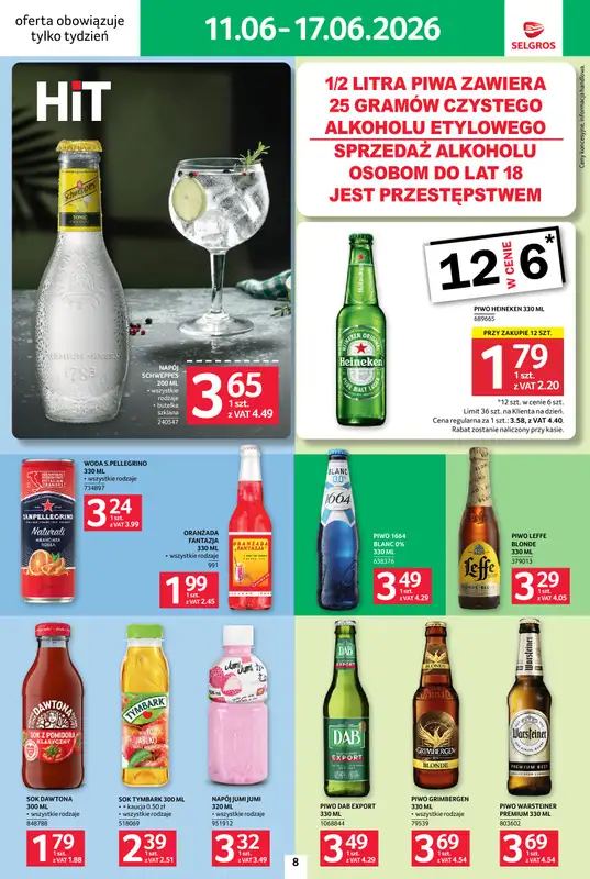 Selgros - gazetka promocyjna Jeszcze więcej super promocji! od czwartku 11.06 do środy 17.06 - strona 8