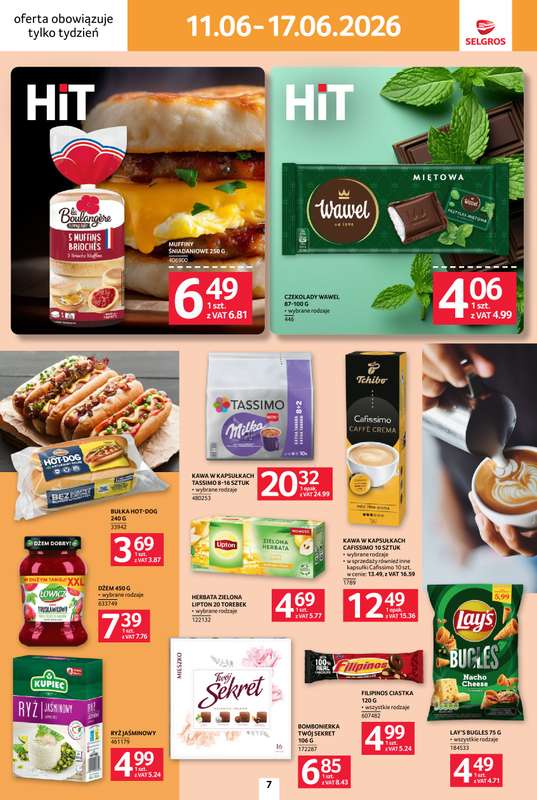 Selgros - gazetka promocyjna Jeszcze więcej super promocji! od czwartku 11.06 do środy 17.06 - strona 7