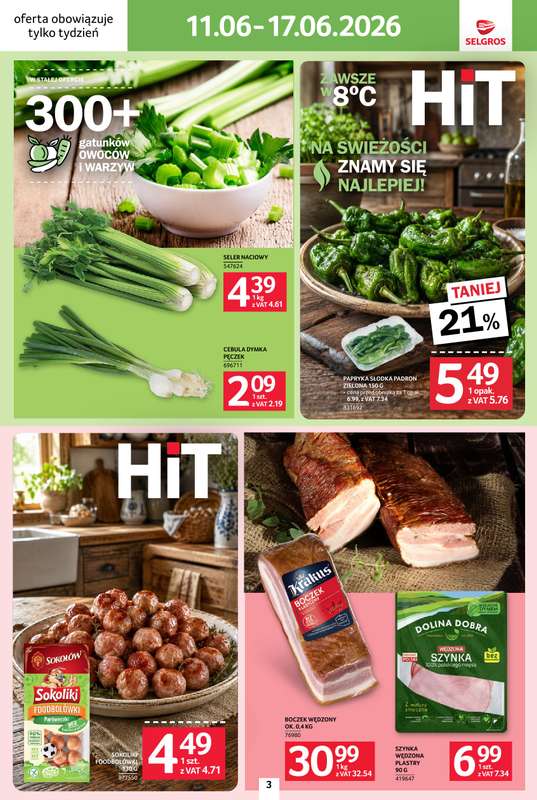 Selgros - gazetka promocyjna Jeszcze więcej super promocji! od czwartku 11.06 do środy 17.06 - strona 3