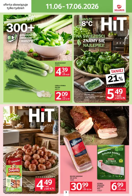 Selgros - gazetka promocyjna Jeszcze więcej super promocji! od czwartku 11.06 do środy 17.06 - strona 3