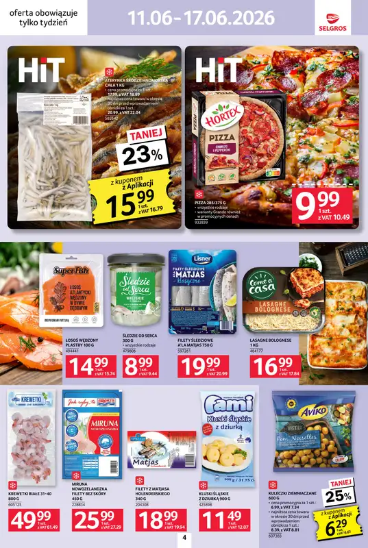 Selgros - gazetka promocyjna Jeszcze więcej super promocji! od czwartku 11.06 do środy 17.06 - strona 4