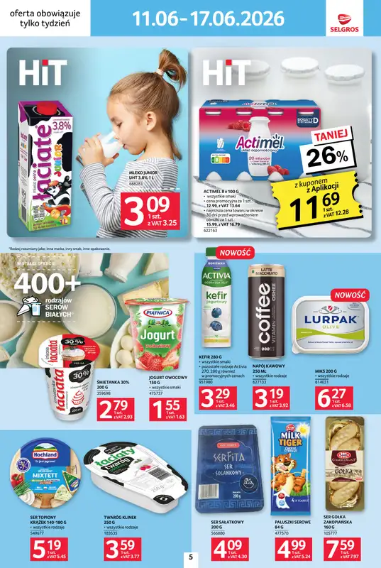 Selgros - gazetka promocyjna Jeszcze więcej super promocji! od czwartku 11.06 do środy 17.06 - strona 5