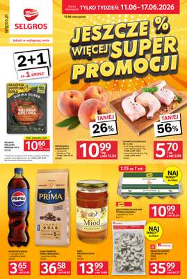 Selgros - gazetka promocyjna Jeszcze więcej super promocji! od czwartku 11.06 do środy 17.06