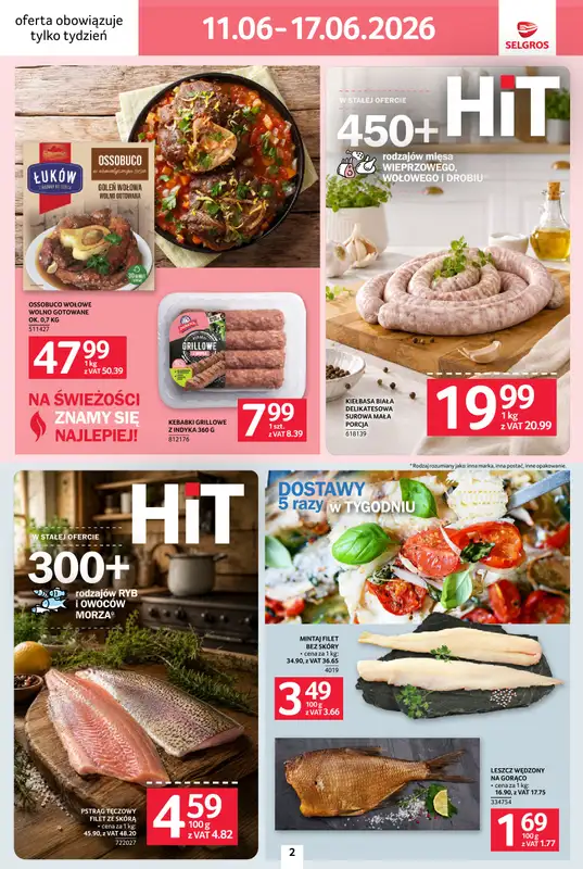 Selgros - gazetka promocyjna Jeszcze więcej super promocji! od czwartku 11.06 do środy 17.06 - strona 2