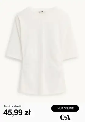 C&A - gazetka promocyjna T-shirty damskie od 19,99 zł od czwartku 11.06  - strona 7