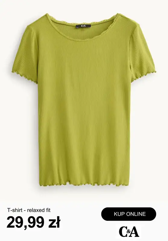 C&A - gazetka promocyjna T-shirty damskie od 19,99 zł od czwartku 11.06  - strona 5
