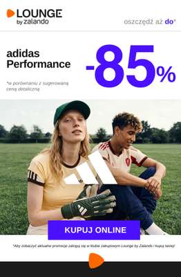 Lounge by Zalando - gazetka promocyjna Do -85%  adidas Performance od czwartku 11.06 do niedzieli 14.06