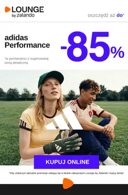 Lounge by Zalando - gazetka promocyjna Do -85%  adidas Performance od czwartku 11.06 do niedzieli 14.06
