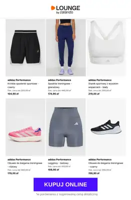 Lounge by Zalando - gazetka promocyjna Do -85%  adidas Performance od czwartku 11.06 do niedzieli 14.06 - strona 6
