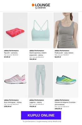 Lounge by Zalando - gazetka promocyjna Do -85%  adidas Performance od czwartku 11.06 do niedzieli 14.06 - strona 4