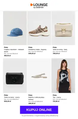Lounge by Zalando - gazetka promocyjna Do -80% Pinko od czwartku 11.06 do niedzieli 14.06 - strona 6