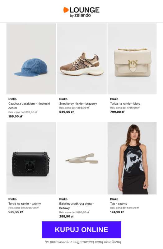 Lounge by Zalando - gazetka promocyjna Do -80% Pinko od czwartku 11.06 do niedzieli 14.06 - strona 6