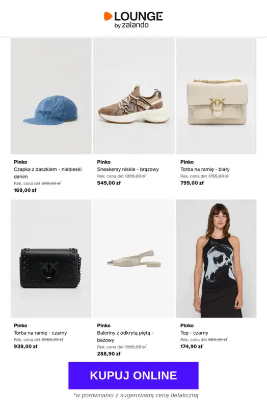 Lounge by Zalando - gazetka promocyjna Do -80% Pinko od czwartku 11.06 do niedzieli 14.06 - strona 6