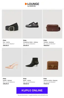 Lounge by Zalando - gazetka promocyjna Do -80% Pinko od czwartku 11.06 do niedzieli 14.06 - strona 9