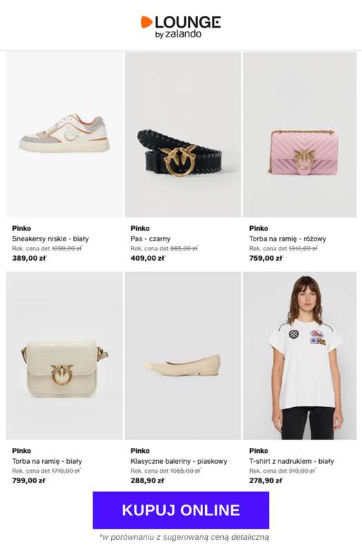 Lounge by Zalando - gazetka promocyjna Do -80% Pinko od czwartku 11.06 do niedzieli 14.06 - strona 7