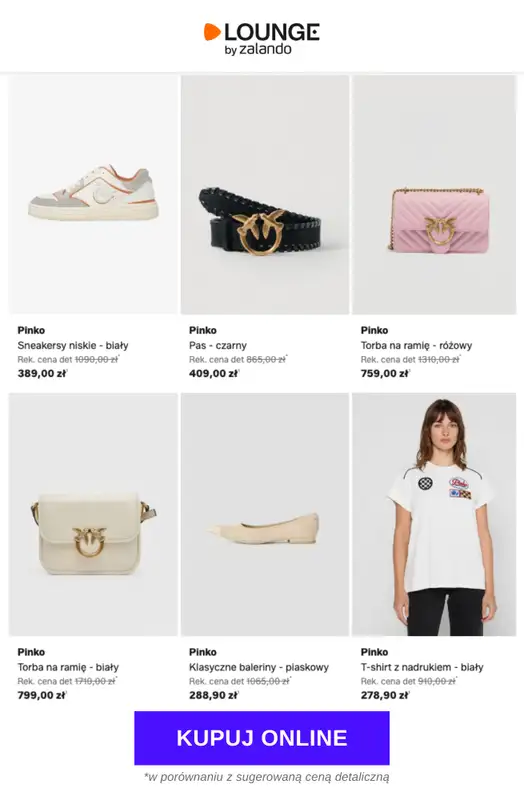 Lounge by Zalando - gazetka promocyjna Do -80% Pinko od czwartku 11.06 do niedzieli 14.06 - strona 7