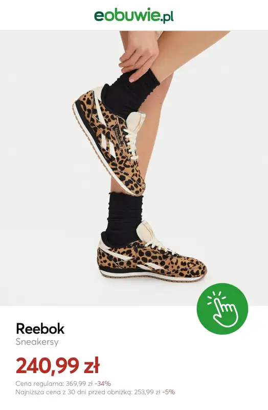 eobuwie.pl - gazetka promocyjna Damskie sneakersy Reebok do -50% od czwartku 11.06  - strona 8