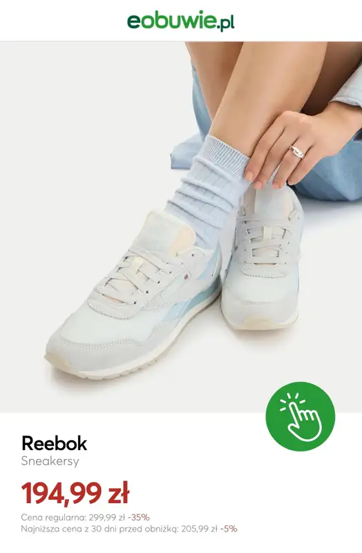 eobuwie.pl - gazetka promocyjna Damskie sneakersy Reebok do -50% od czwartku 11.06  - strona 5