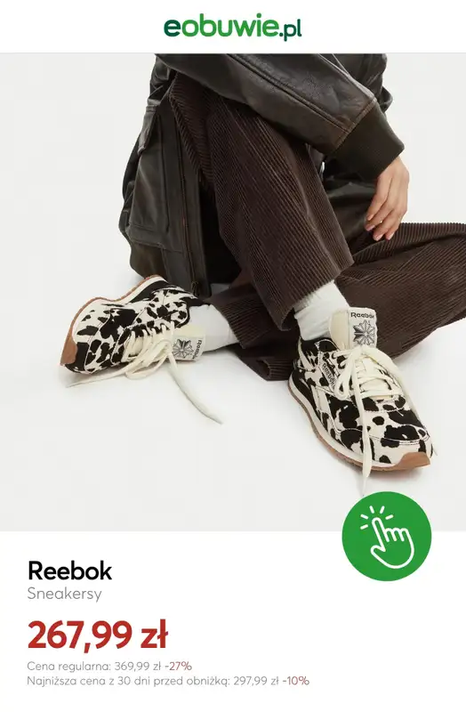 eobuwie.pl - gazetka promocyjna Damskie sneakersy Reebok do -50% od czwartku 11.06  - strona 6