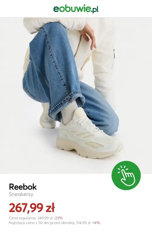 eobuwie.pl - gazetka promocyjna Damskie sneakersy Reebok do -50% od czwartku 11.06  - strona 9