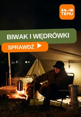 Temu - gazetka promocyjna Biwak i wędrówki od czwartku 11.06 
