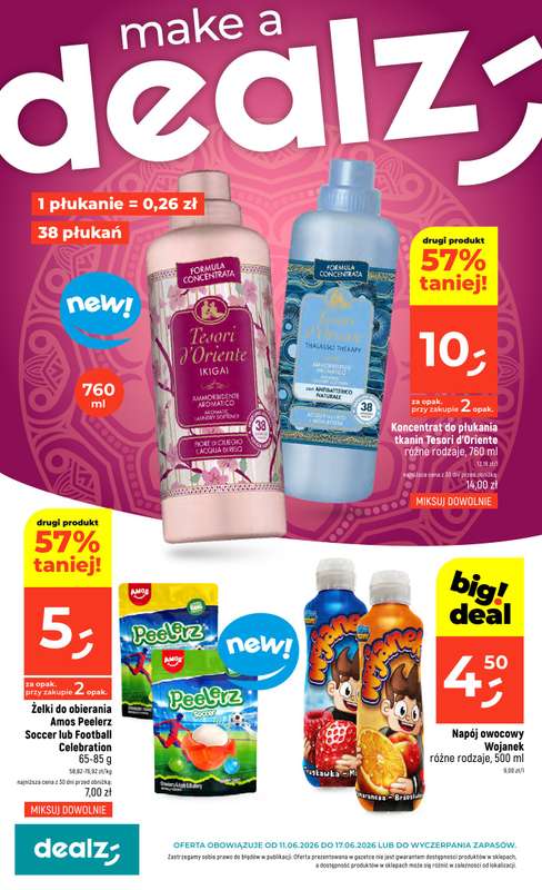 Dealz - gazetka promocyjna Make a Dealz!  do środy 17.06