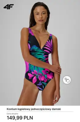 4F - gazetka promocyjna Wakacyjna kolekcja Tropic Orchid dla niej od czwartku 11.06  - strona 9