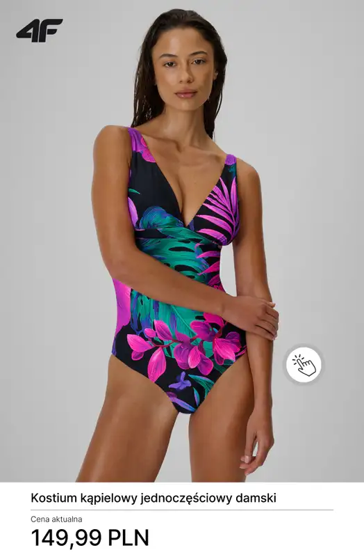 4F - gazetka promocyjna Wakacyjna kolekcja Tropic Orchid dla niej od czwartku 11.06  - strona 9