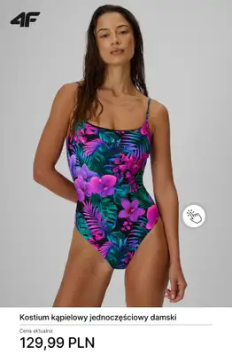 4F - gazetka promocyjna Wakacyjna kolekcja Tropic Orchid dla niej od czwartku 11.06  - strona 12
