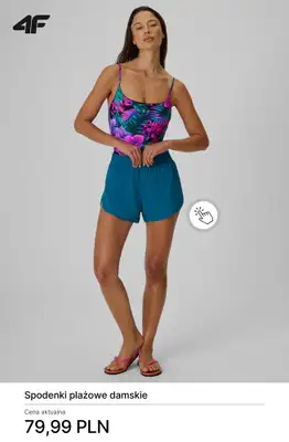 4F - gazetka promocyjna Wakacyjna kolekcja Tropic Orchid dla niej od czwartku 11.06  - strona 13