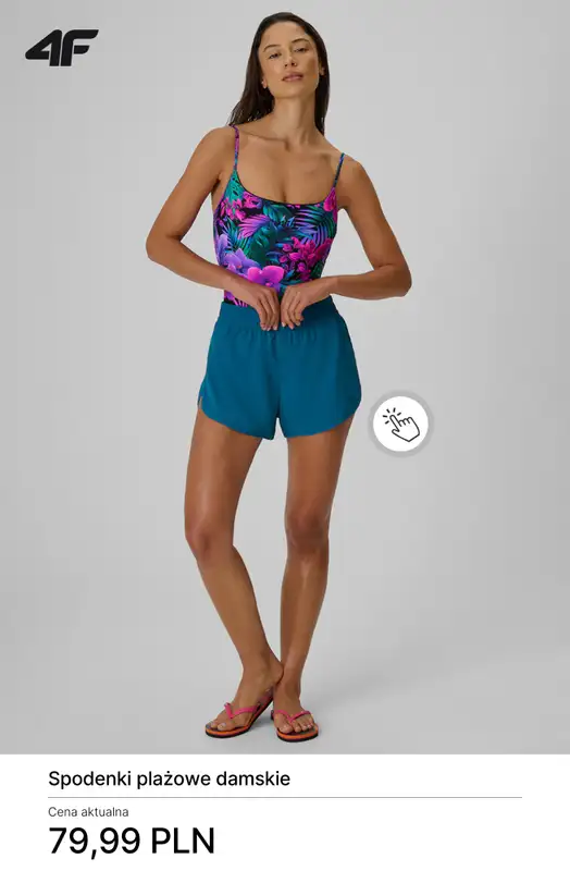 4F - gazetka promocyjna Wakacyjna kolekcja Tropic Orchid dla niej od czwartku 11.06  - strona 13