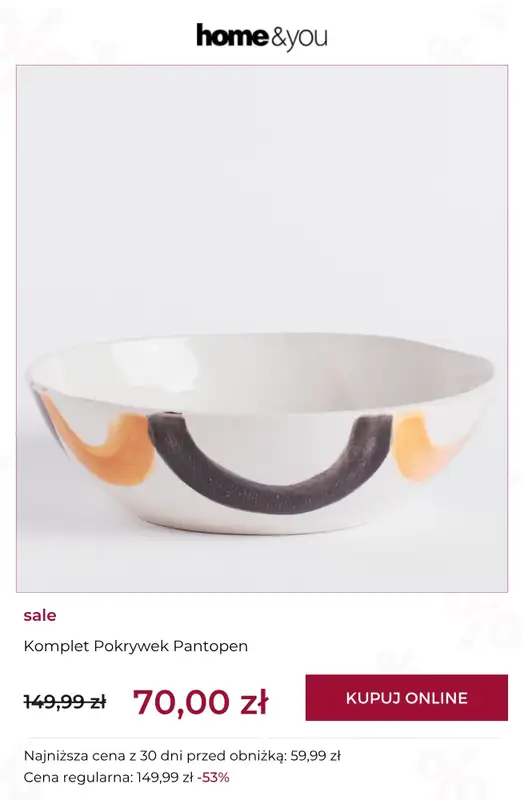 home&you - gazetka promocyjna SALE: kuchnia i jadalnia od czwartku 11.06 do czwartku 18.06 - strona 4