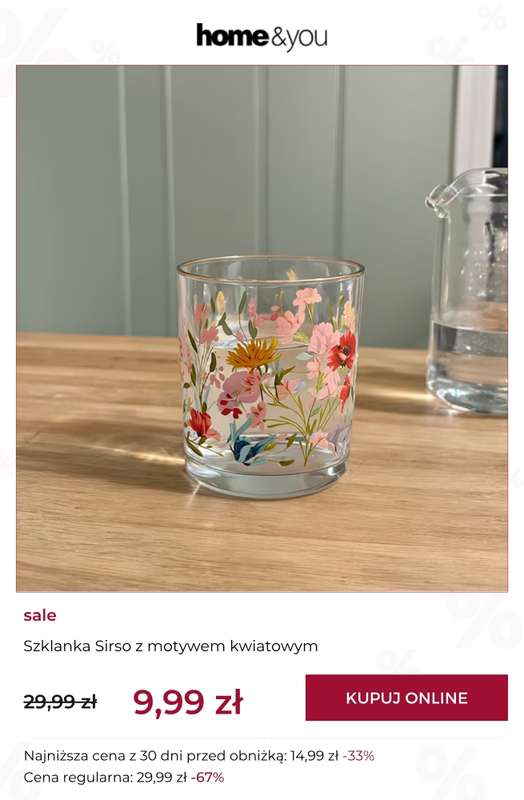 home&you - gazetka promocyjna SALE: kuchnia i jadalnia od czwartku 11.06 do czwartku 18.06 - strona 7