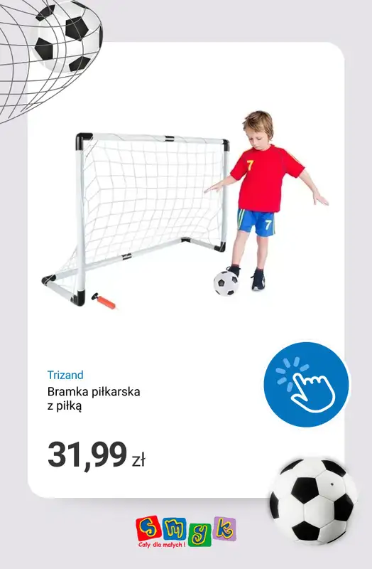 Smyk - gazetka promocyjna Dla fanów PIŁKI NOŻNEJ - stroje, akcesoria i gadżety od czwartku 11.06 do środy 17.06 - strona 17