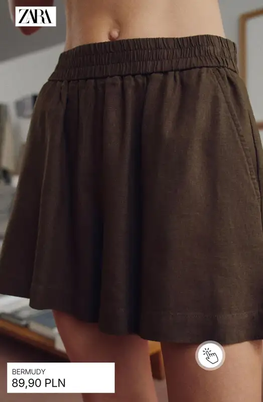 Zara - gazetka promocyjna Bermudy i spodenki damskie od soboty 13.06  - strona 3