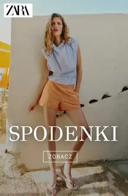 Zara - gazetka promocyjna Bermudy i spodenki damskie od soboty 13.06 