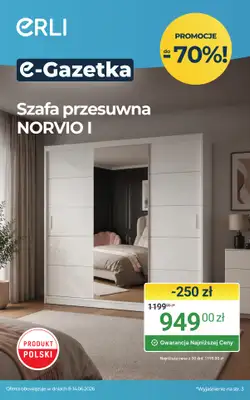 ERLI - gazetka promocyjna Wyposażenie domu w super cenach na ERLI! od piątku 12.06 do niedzieli 14.06