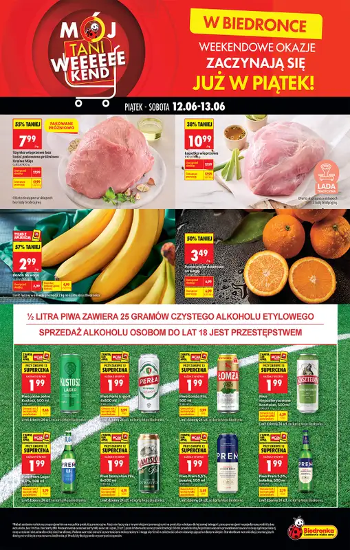 Biedronka - gazetka promocyjna Tani Weekend  