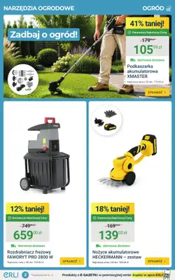 ERLI - gazetka promocyjna Sezon ogrodowych okazji z ERLI! od czwartku 11.06 do niedzieli 14.06 - strona 2