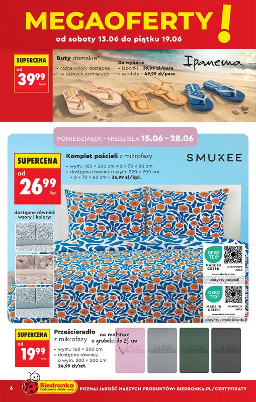 Biedronka - gazetka promocyjna Hity i inspiracje, od 13.06 od soboty 13.06 do środy 01.07 - strona 8
