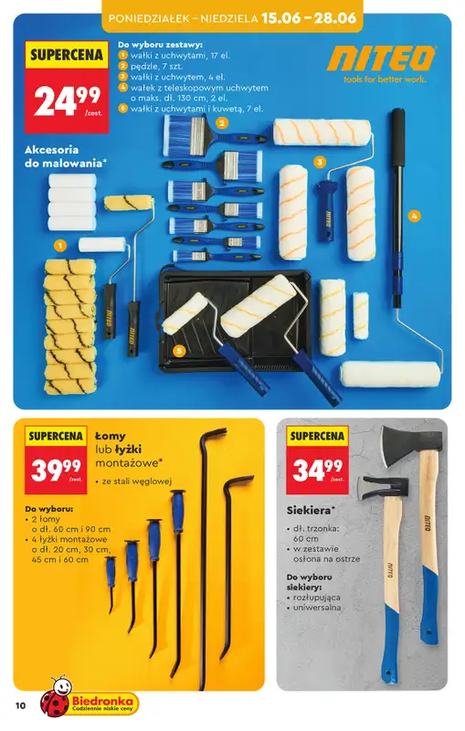 Biedronka - gazetka promocyjna Hity i inspiracje, od 13.06 od soboty 13.06 do środy 01.07 - strona 12