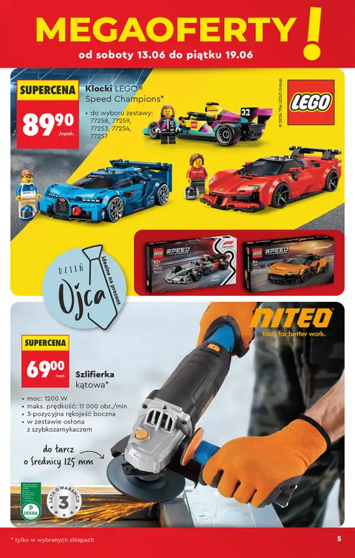 Biedronka - gazetka promocyjna Hity i inspiracje, od 13.06 od soboty 13.06 do środy 01.07 - strona 7
